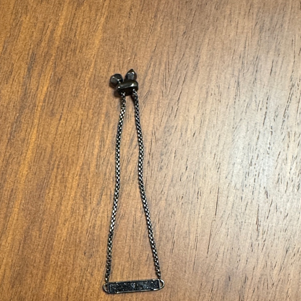 Kendra Scott Black  Adjustable Bracelet